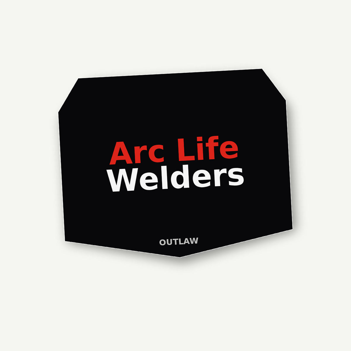 Arc Life Welder Sticker lifestyle view