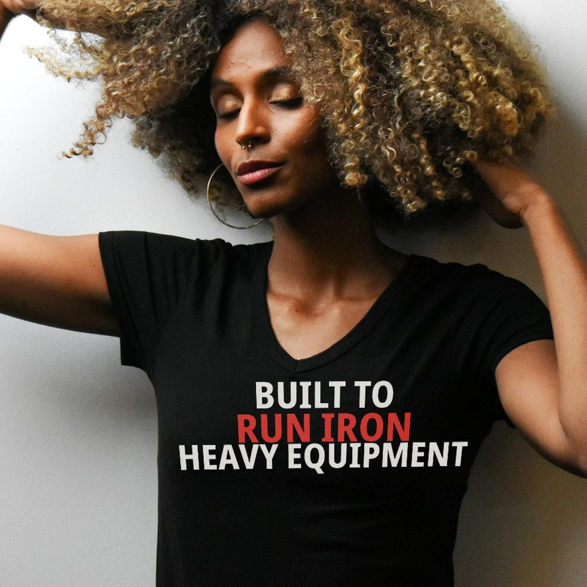 Built To Run Iron Heavy Equipment Shirt