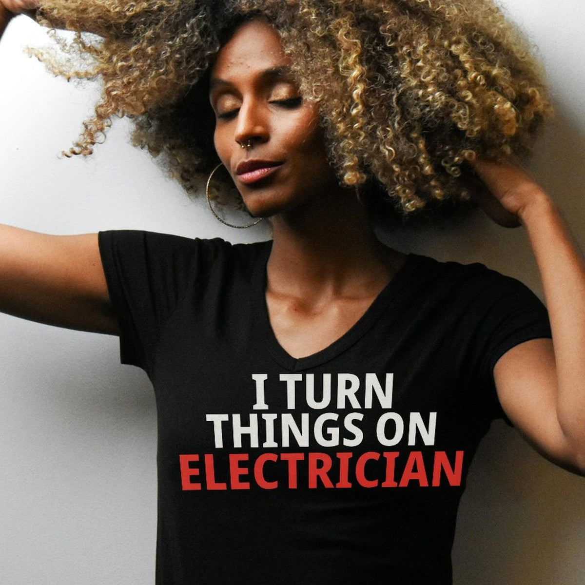 Electrical shirts and stickers