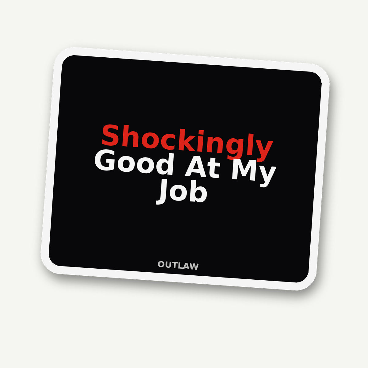 Shockingly Good At My Job Electrician Sticker detail view