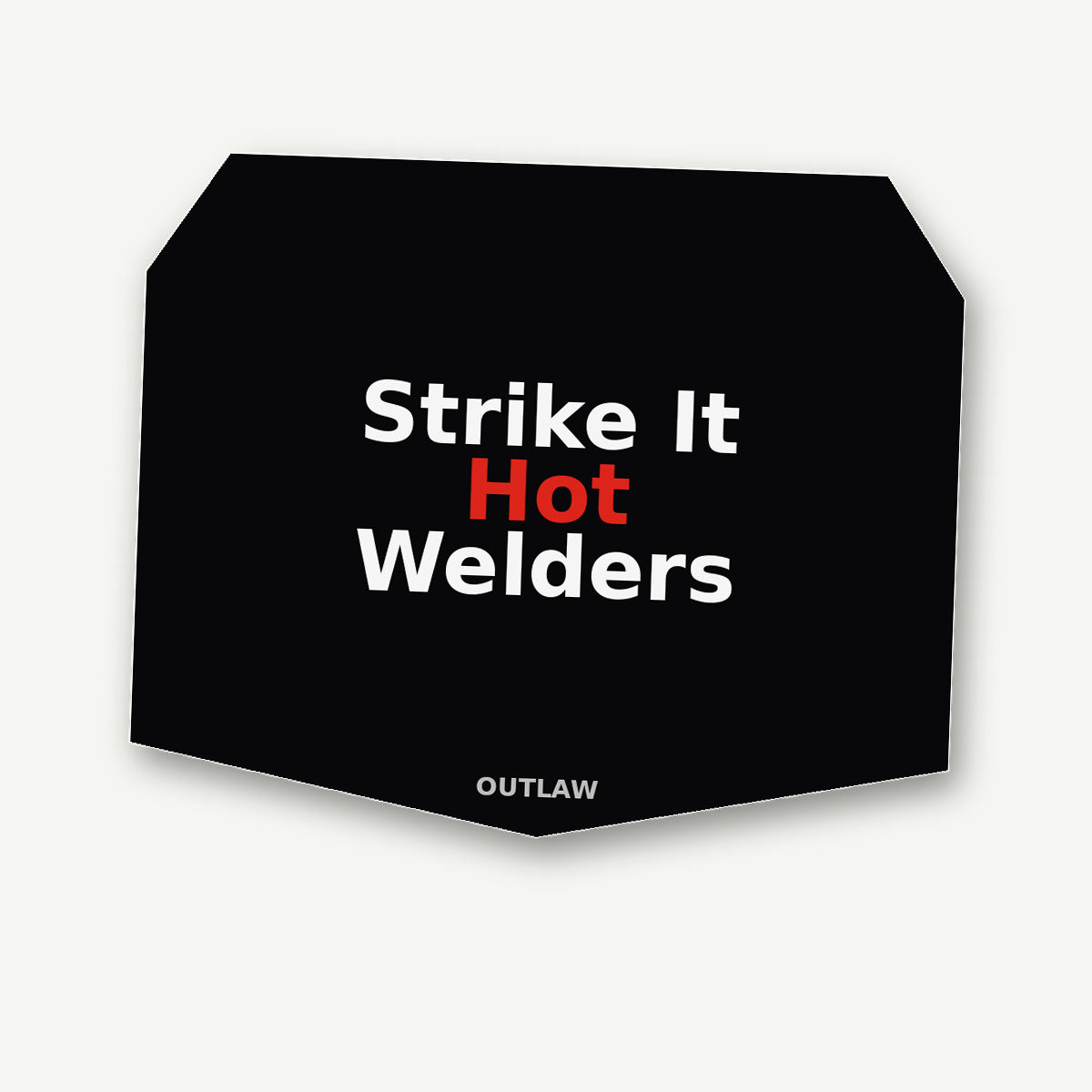 Strike It Hot Welder Sticker detail view